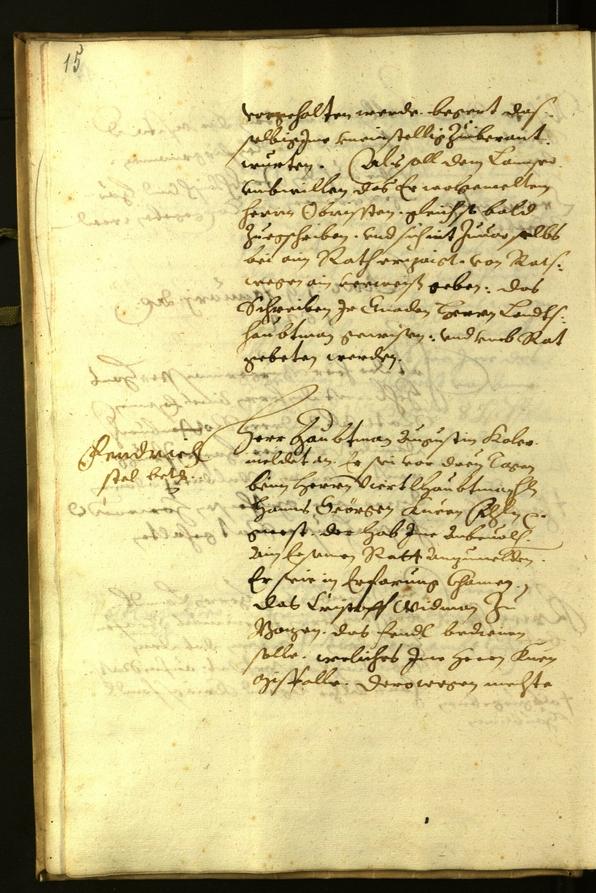 Civic Archives of Bozen-Bolzano - BOhisto Minutes of the council 1624 