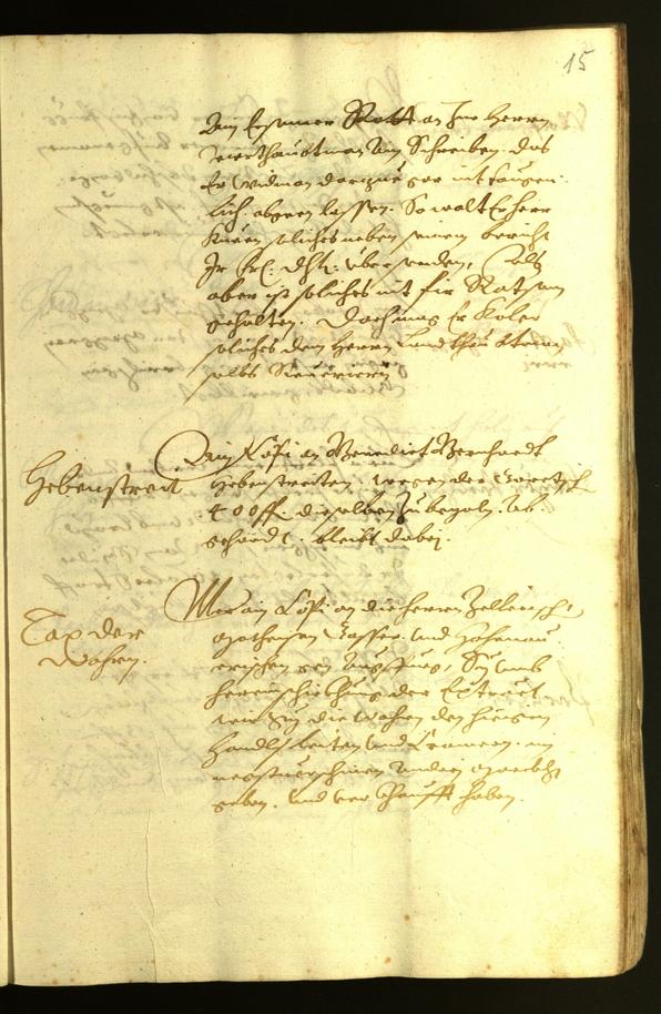 Civic Archives of Bozen-Bolzano - BOhisto Minutes of the council 1624 