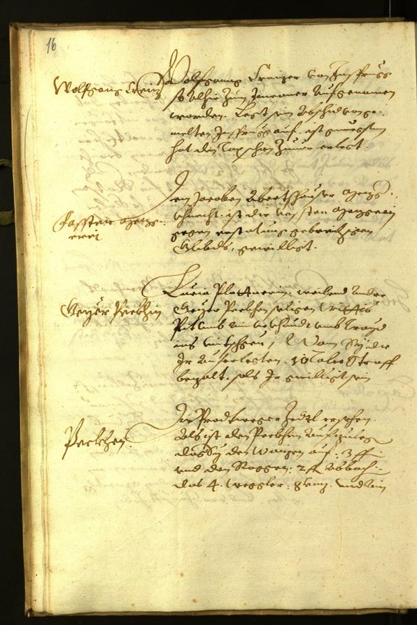 Civic Archives of Bozen-Bolzano - BOhisto Minutes of the council 1624 