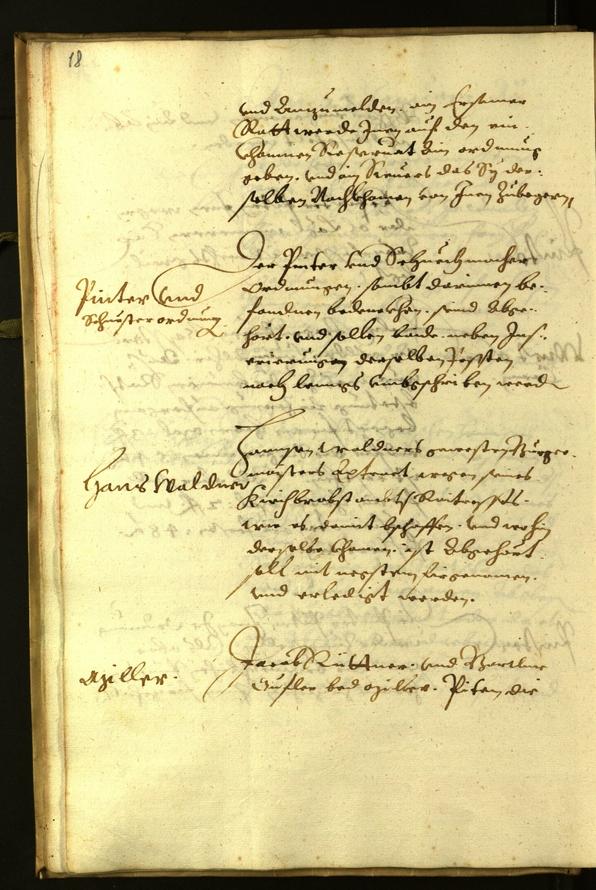 Civic Archives of Bozen-Bolzano - BOhisto Minutes of the council 1624 