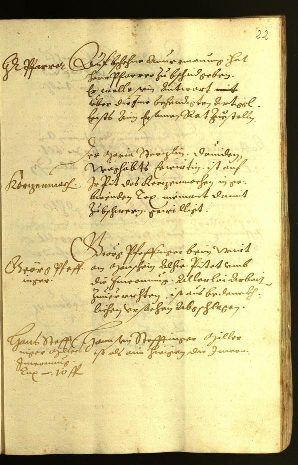 Civic Archives of Bozen-Bolzano - BOhisto Minutes of the council 1624 