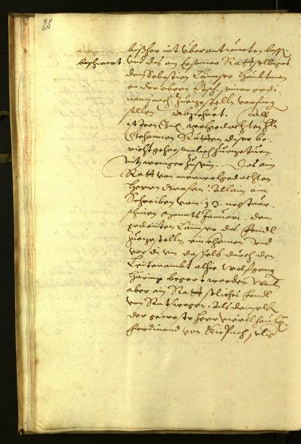 Archivio Storico della Città di Bolzano - BOhisto protocollo consiliare 1624 