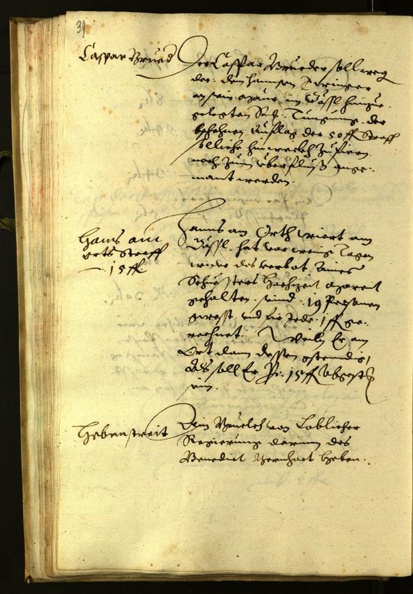 Civic Archives of Bozen-Bolzano - BOhisto Minutes of the council 1624 