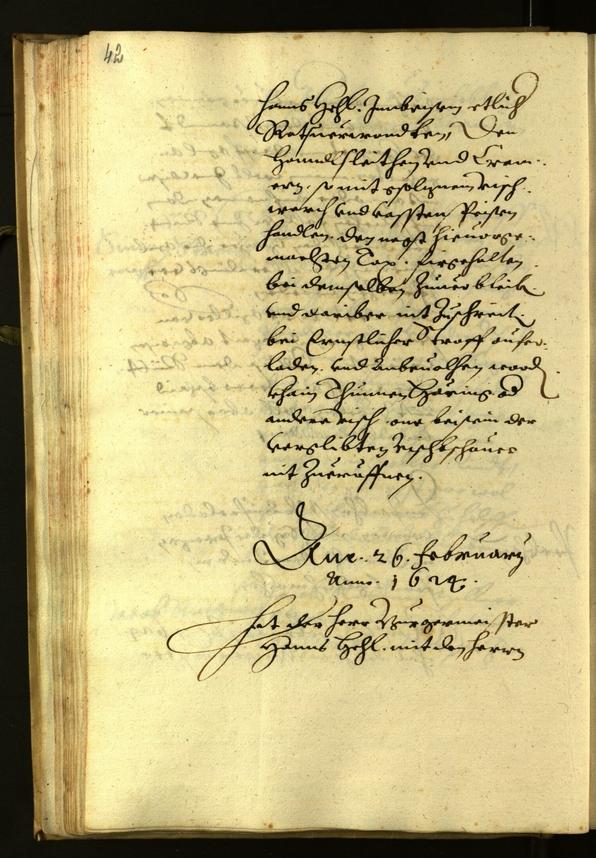 Civic Archives of Bozen-Bolzano - BOhisto Minutes of the council 1624 