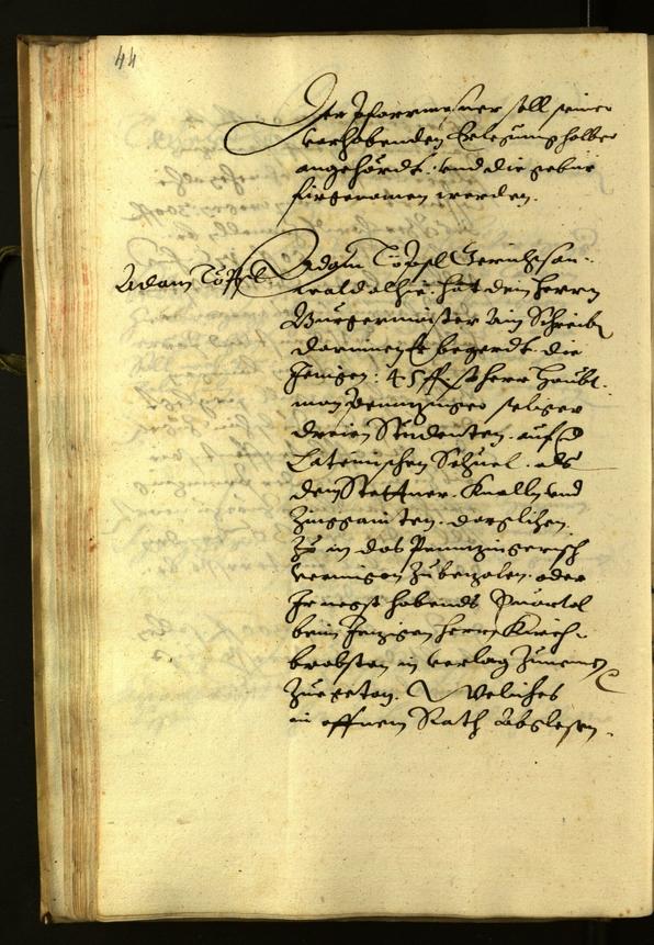 Stadtarchiv Bozen - BOhisto Ratsprotokoll 1624 