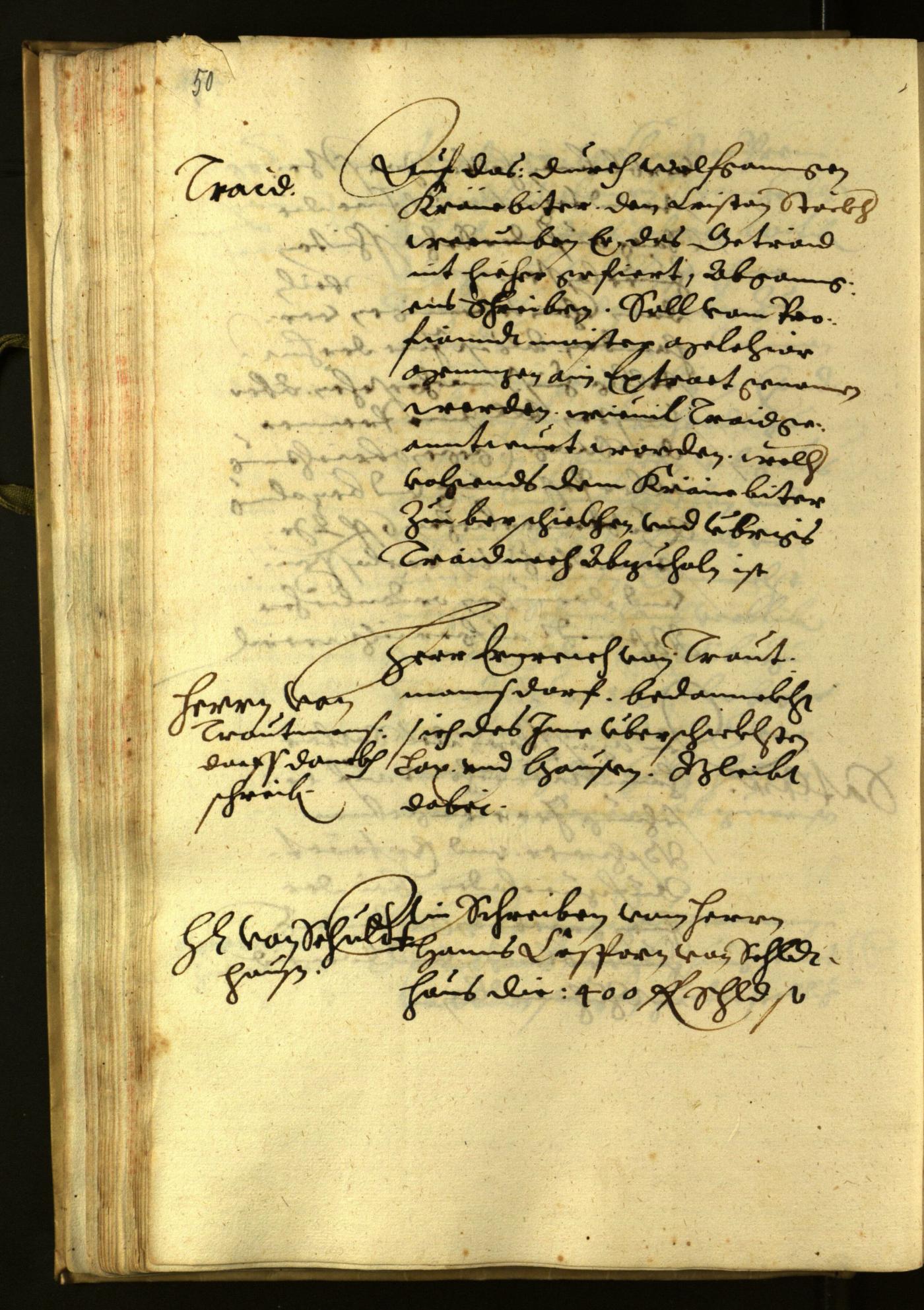 Stadtarchiv Bozen - BOhisto Ratsprotokoll 1624 