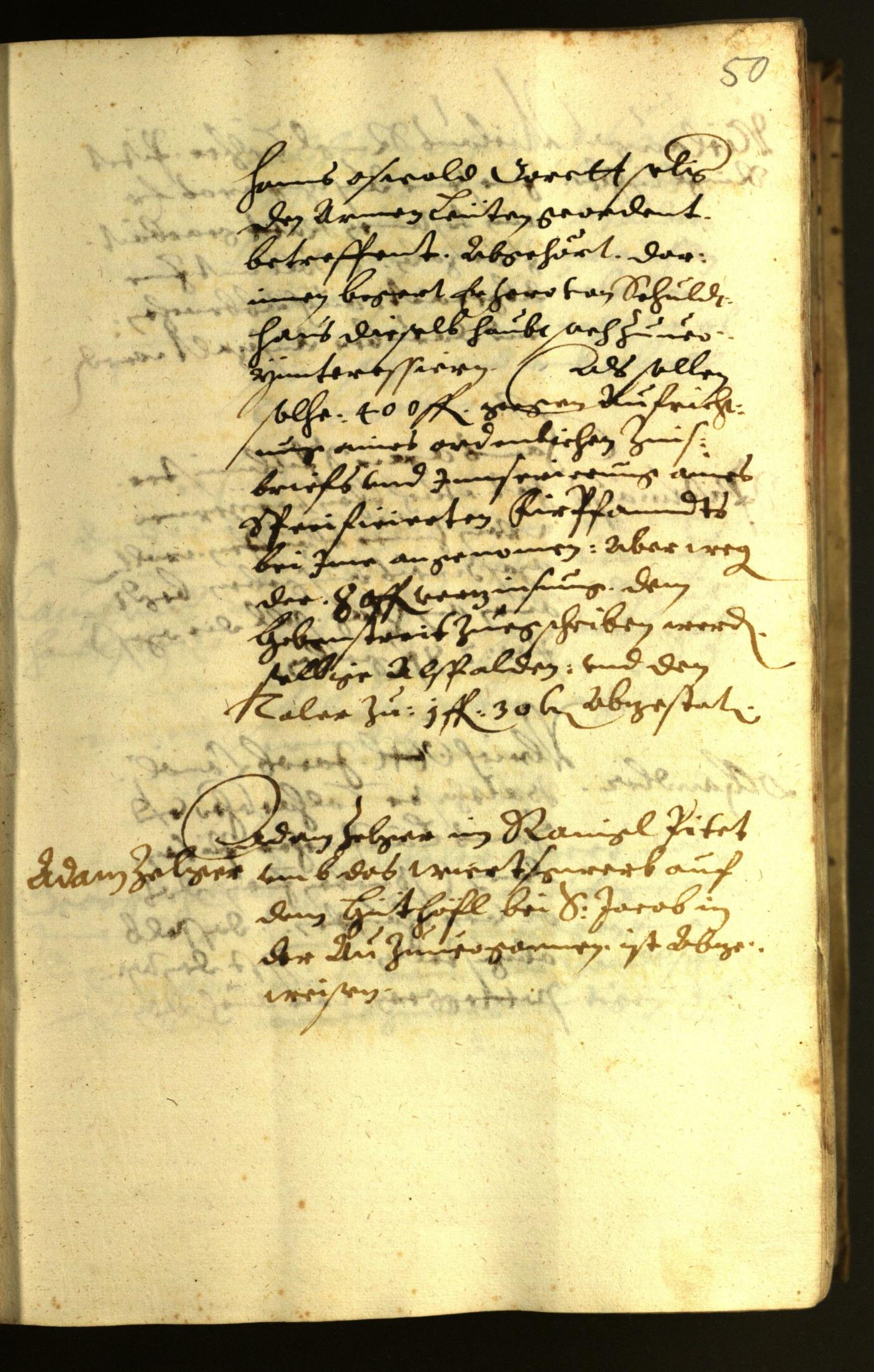 Stadtarchiv Bozen - BOhisto Ratsprotokoll 1624 