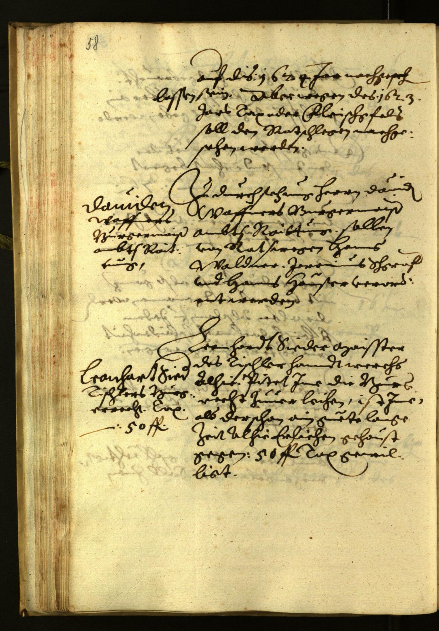 Stadtarchiv Bozen - BOhisto Ratsprotokoll 1624 