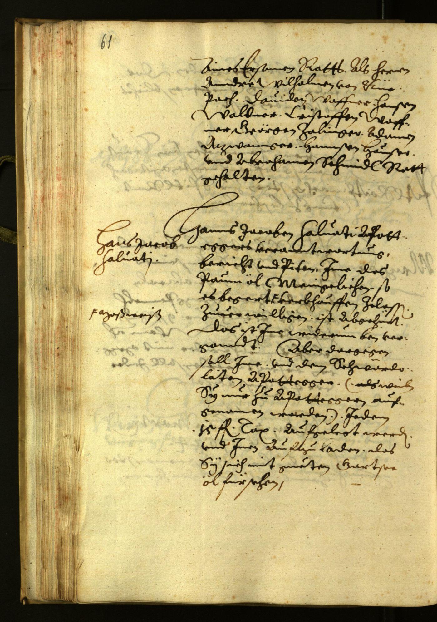 Civic Archives of Bozen-Bolzano - BOhisto Minutes of the council 1624 