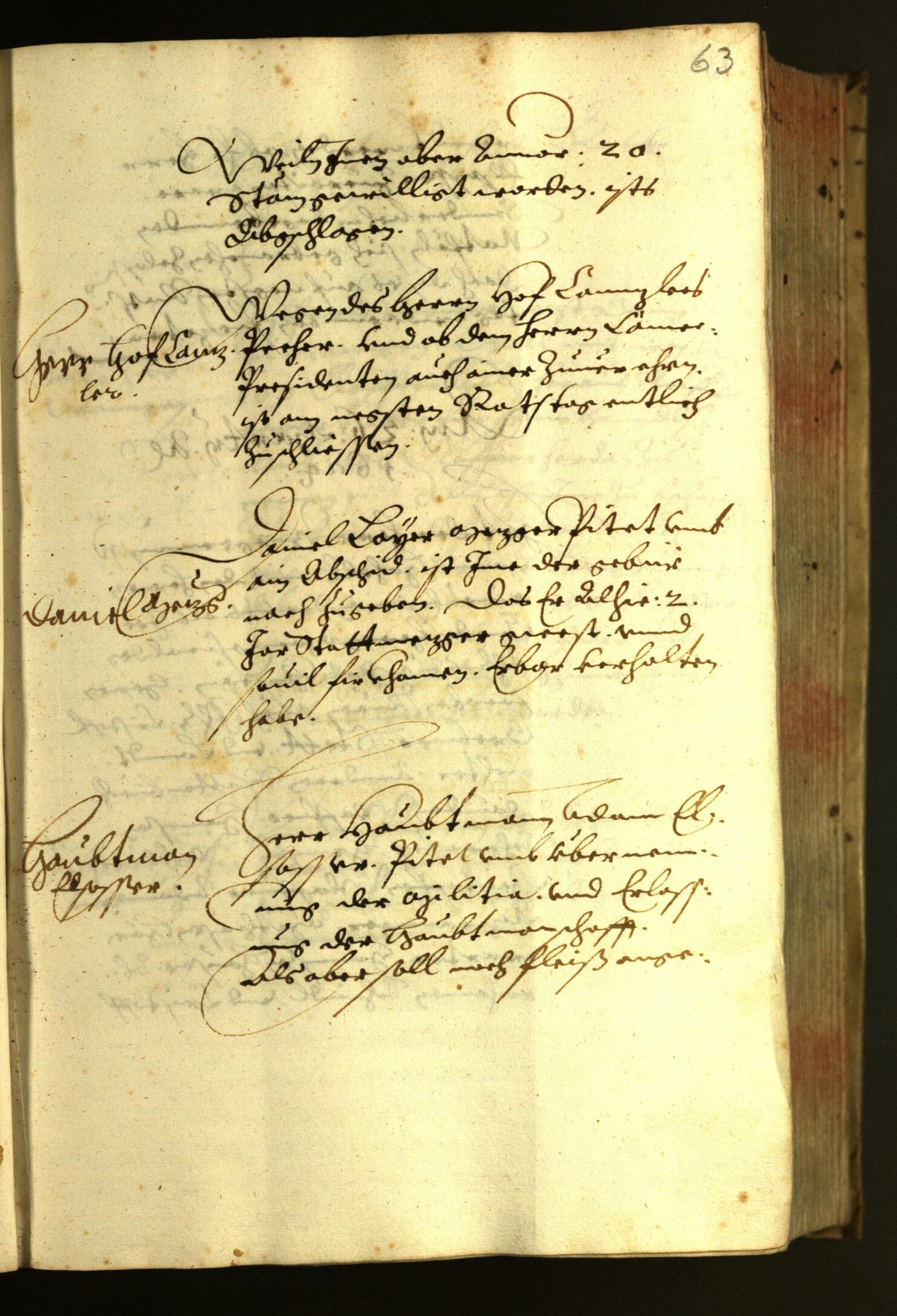 Civic Archives of Bozen-Bolzano - BOhisto Minutes of the council 1624 