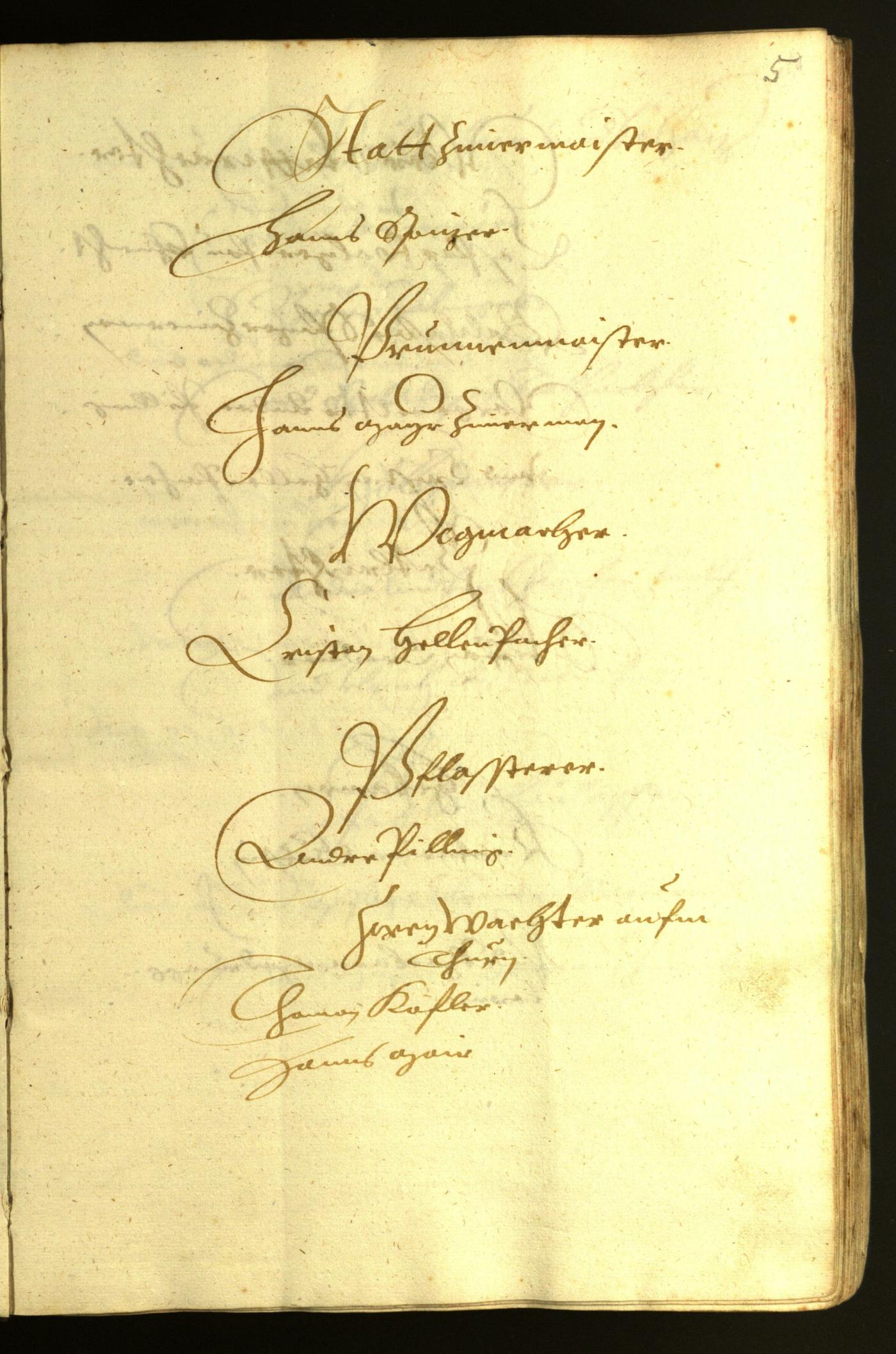 Civic Archives of Bozen-Bolzano - BOhisto Minutes of the council 1624 