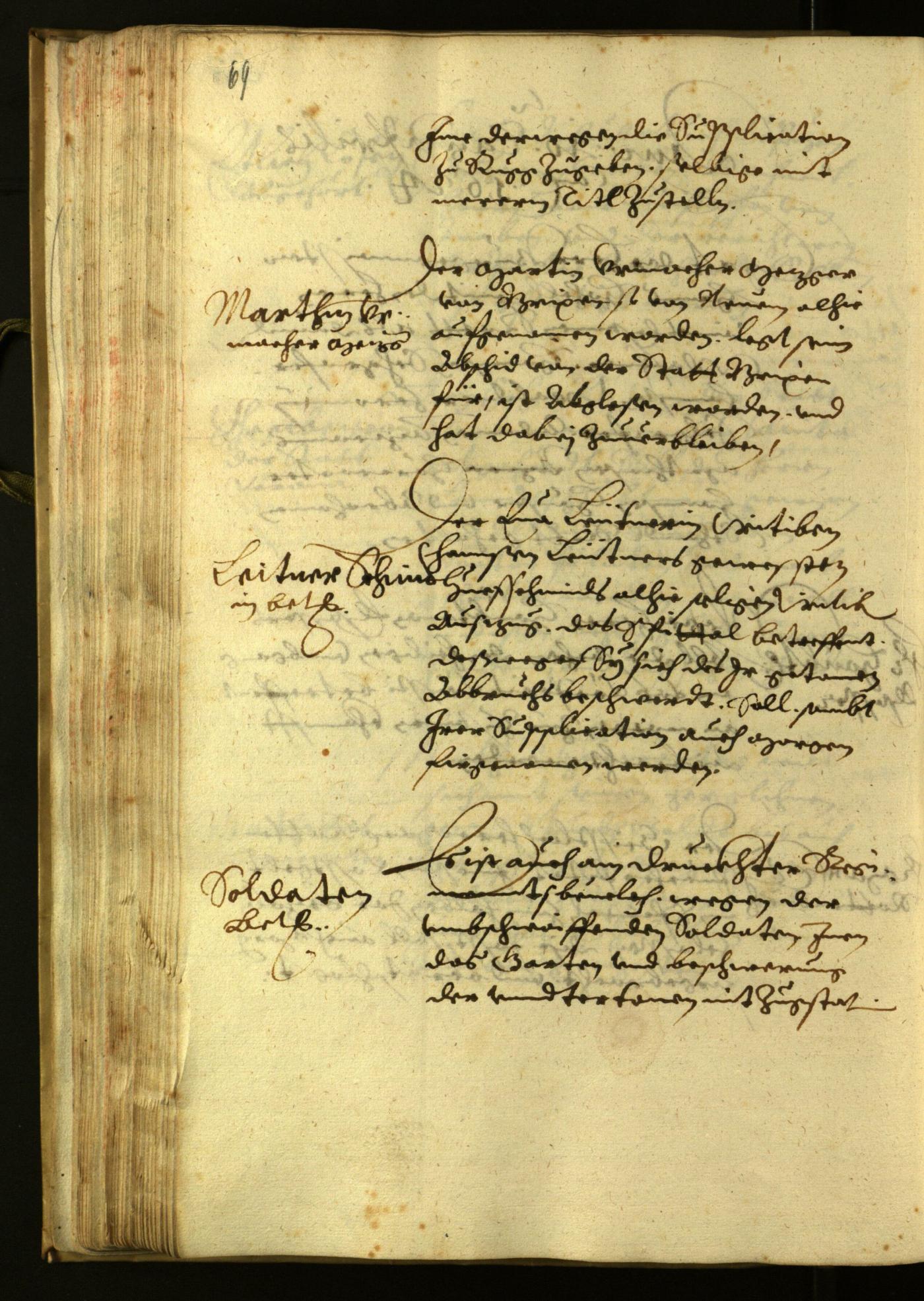 Civic Archives of Bozen-Bolzano - BOhisto Minutes of the council 1624 