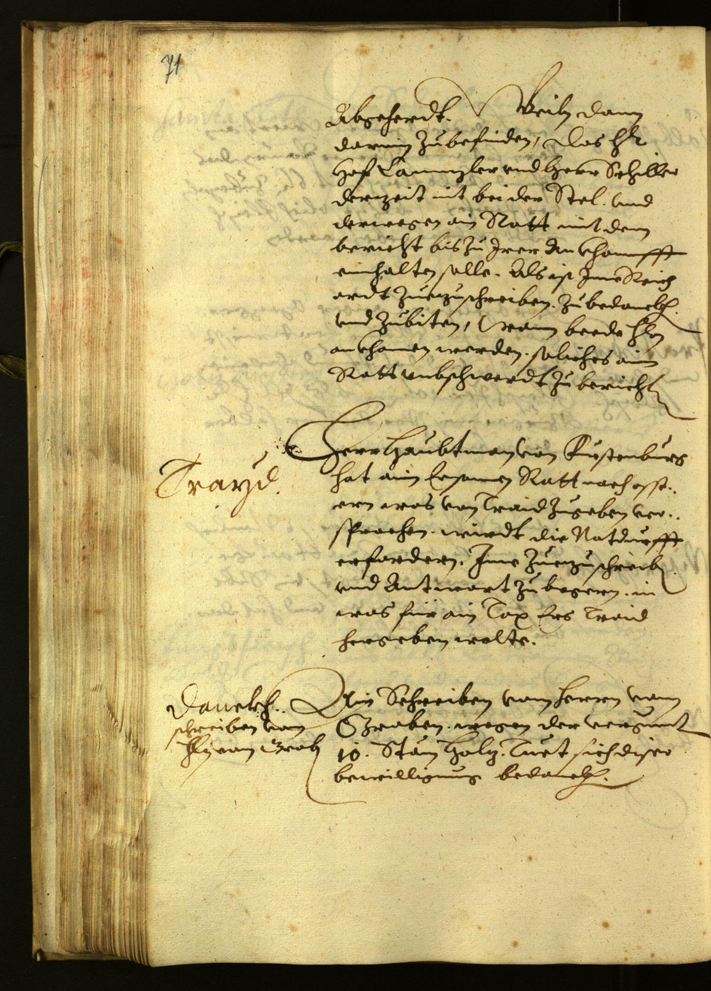 Civic Archives of Bozen-Bolzano - BOhisto Minutes of the council 1624 