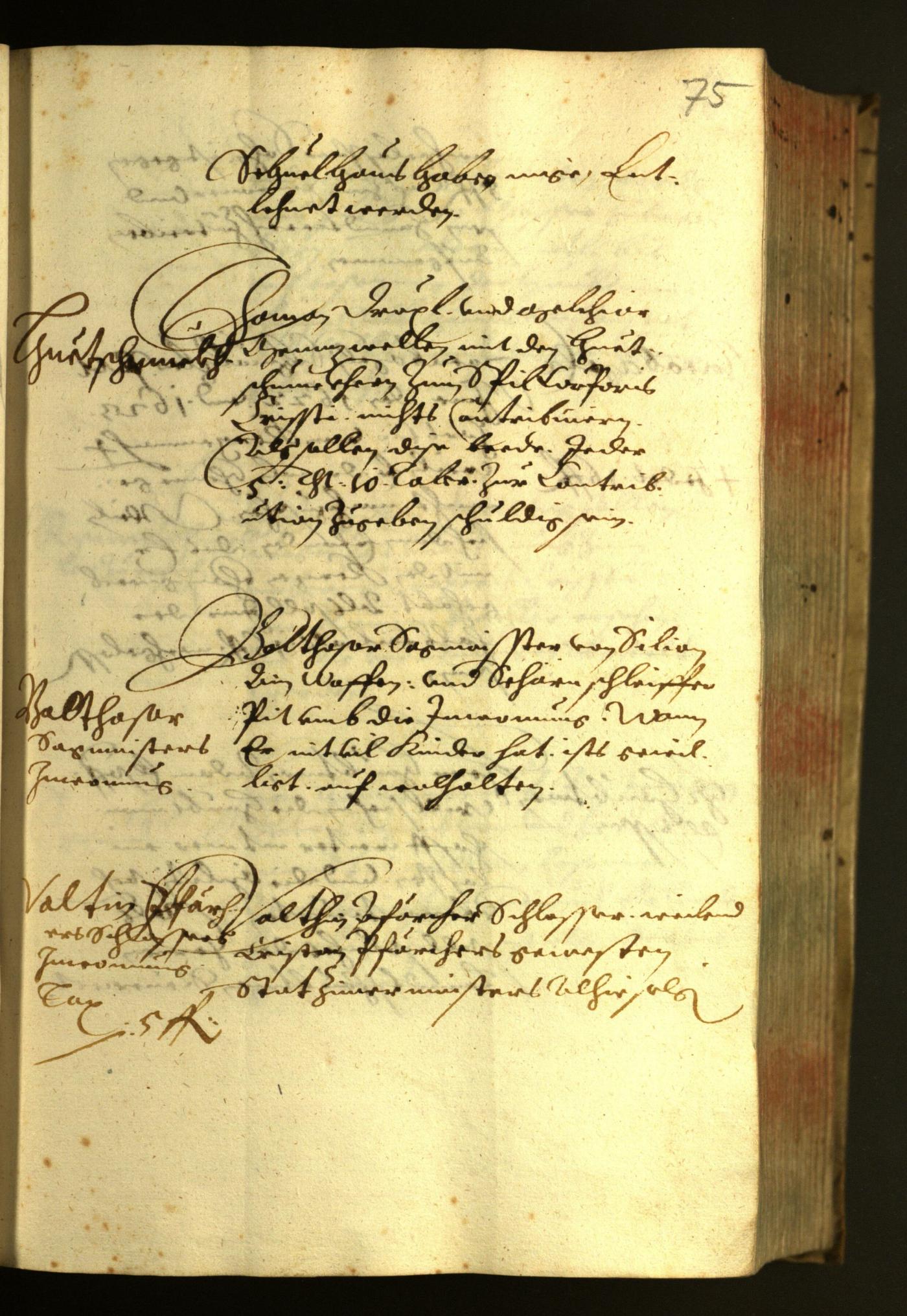 Civic Archives of Bozen-Bolzano - BOhisto Minutes of the council 1624 