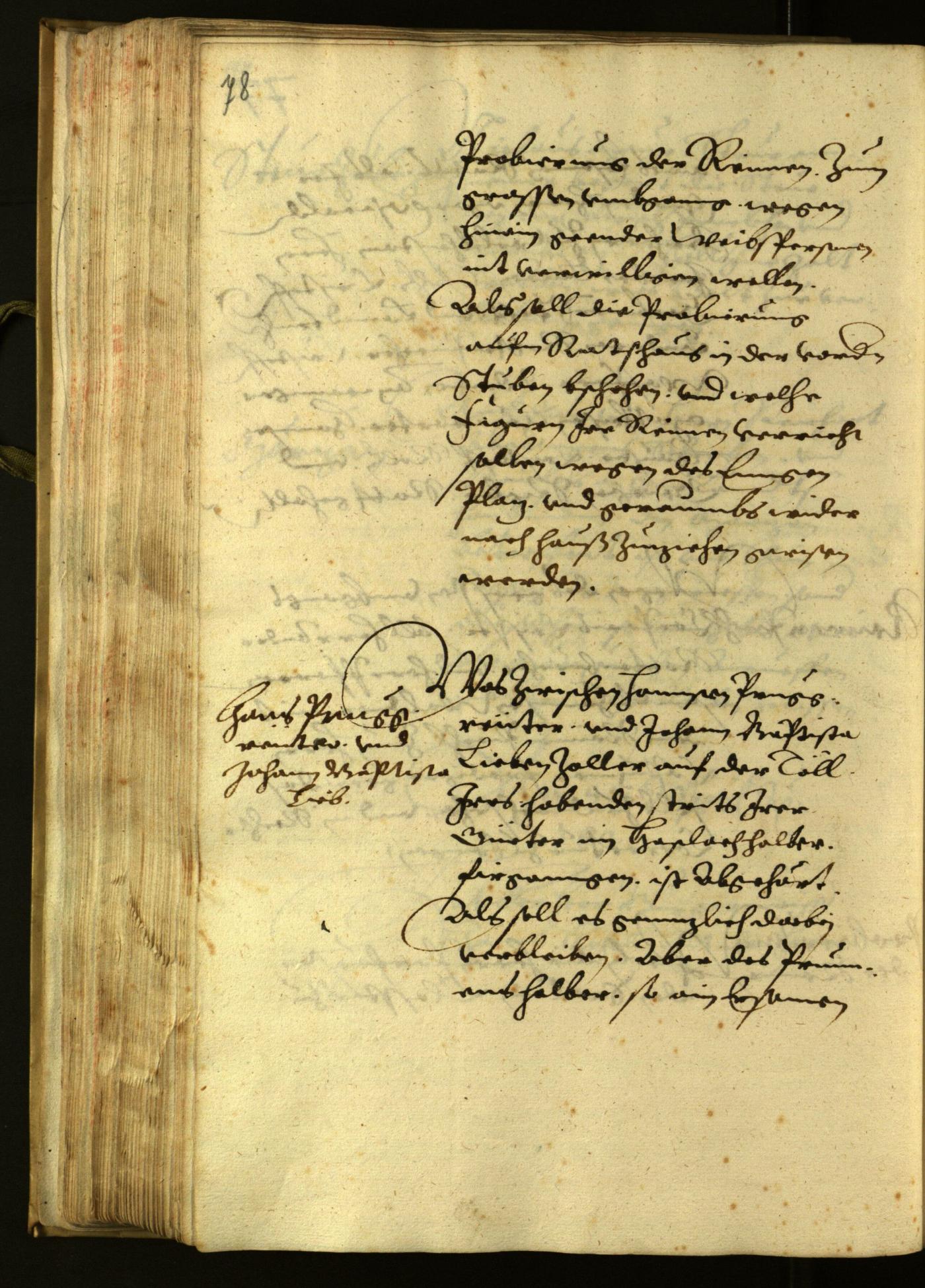 Stadtarchiv Bozen - BOhisto Ratsprotokoll 1624 