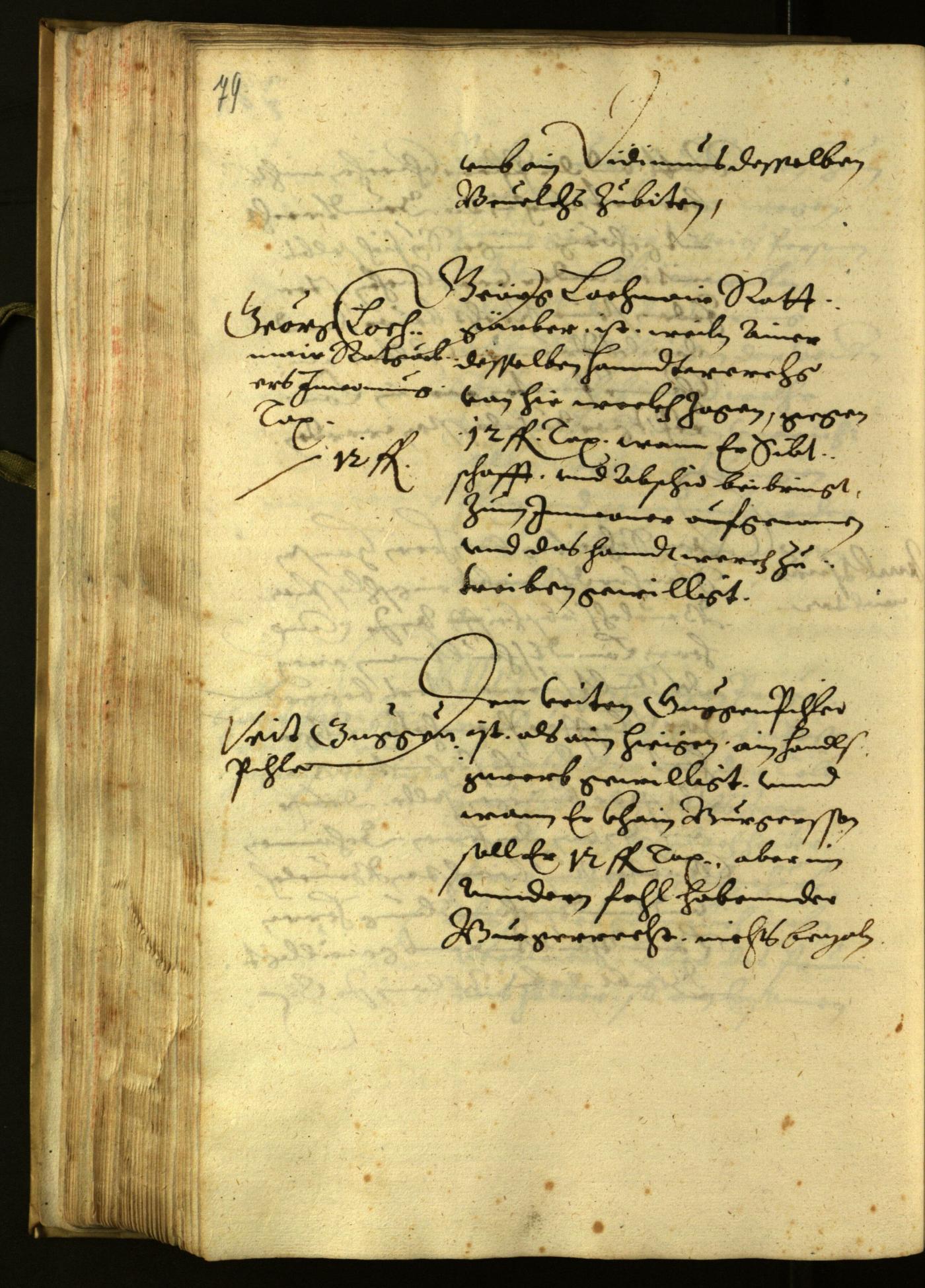 Civic Archives of Bozen-Bolzano - BOhisto Minutes of the council 1624 