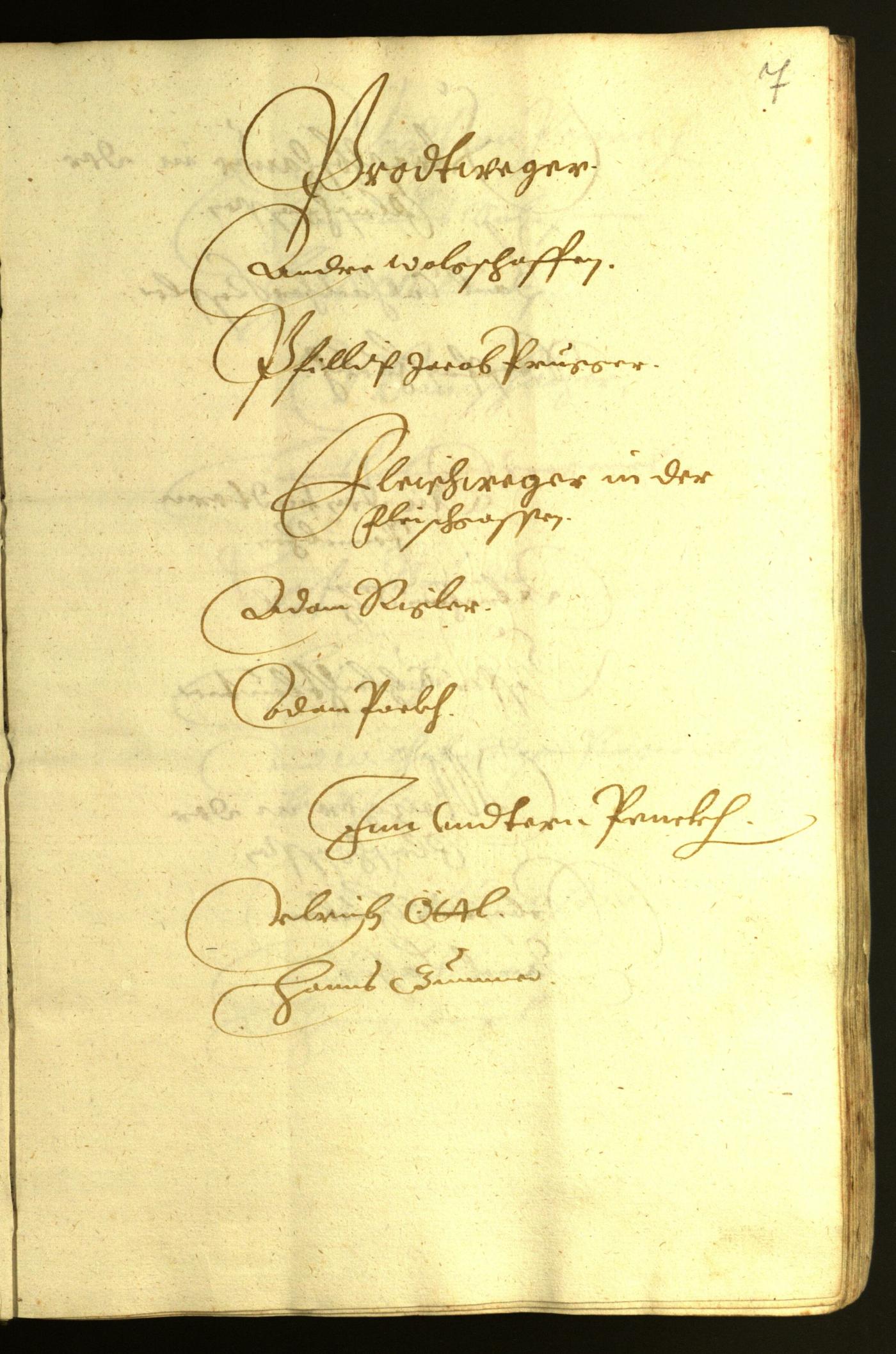 Civic Archives of Bozen-Bolzano - BOhisto Minutes of the council 1624 