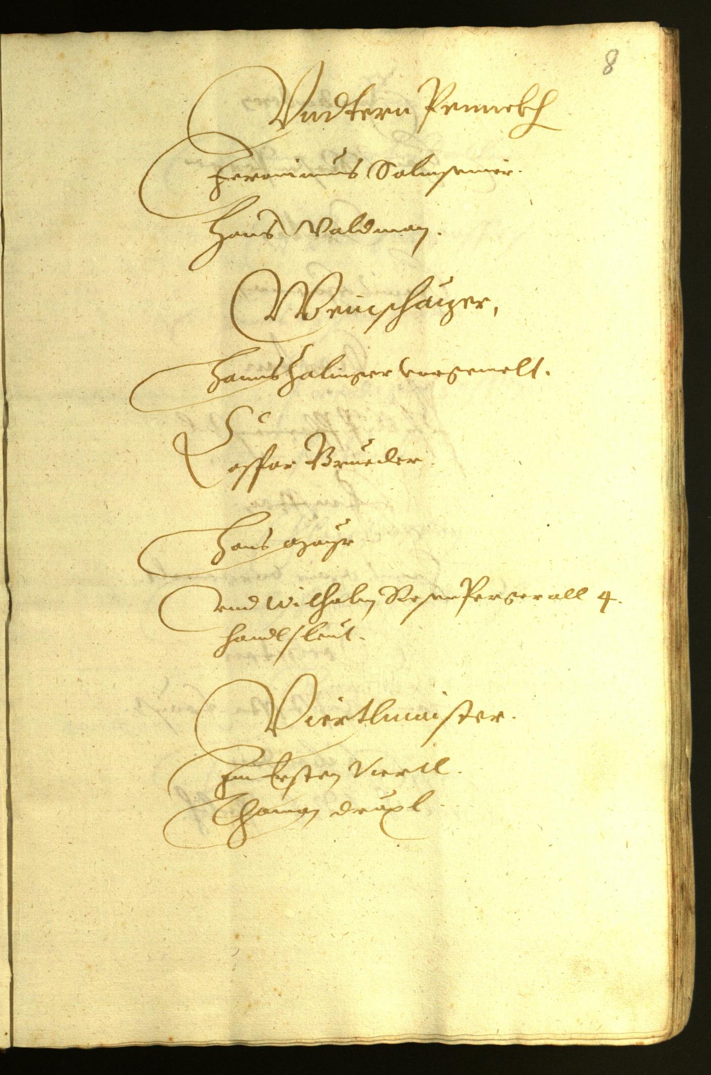 Civic Archives of Bozen-Bolzano - BOhisto Minutes of the council 1624 