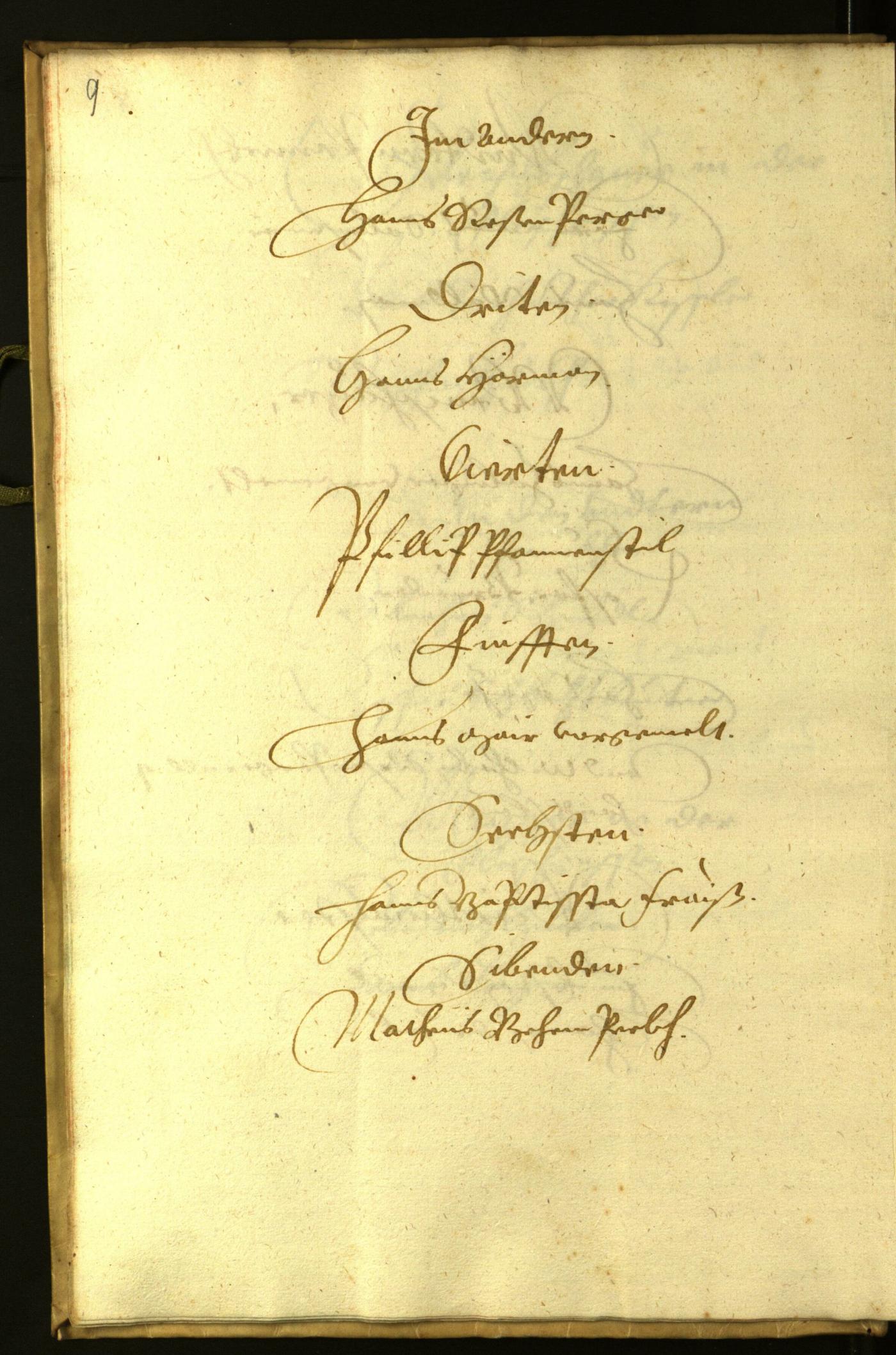 Stadtarchiv Bozen - BOhisto Ratsprotokoll 1624 