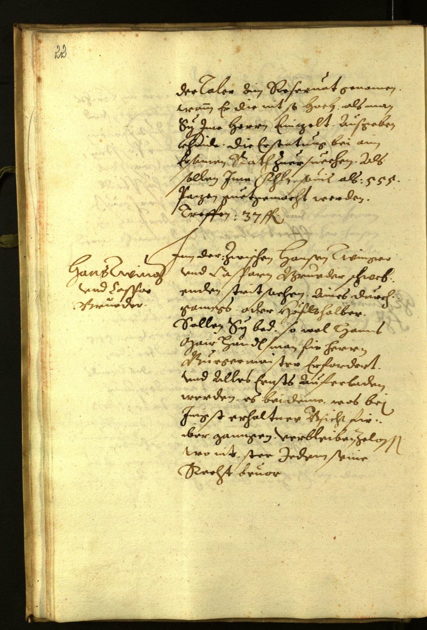 Civic Archives of Bozen-Bolzano - BOhisto Minutes of the council 1624 