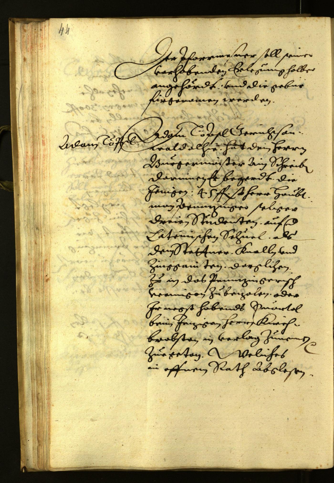 Civic Archives of Bozen-Bolzano - BOhisto Minutes of the council 1624 