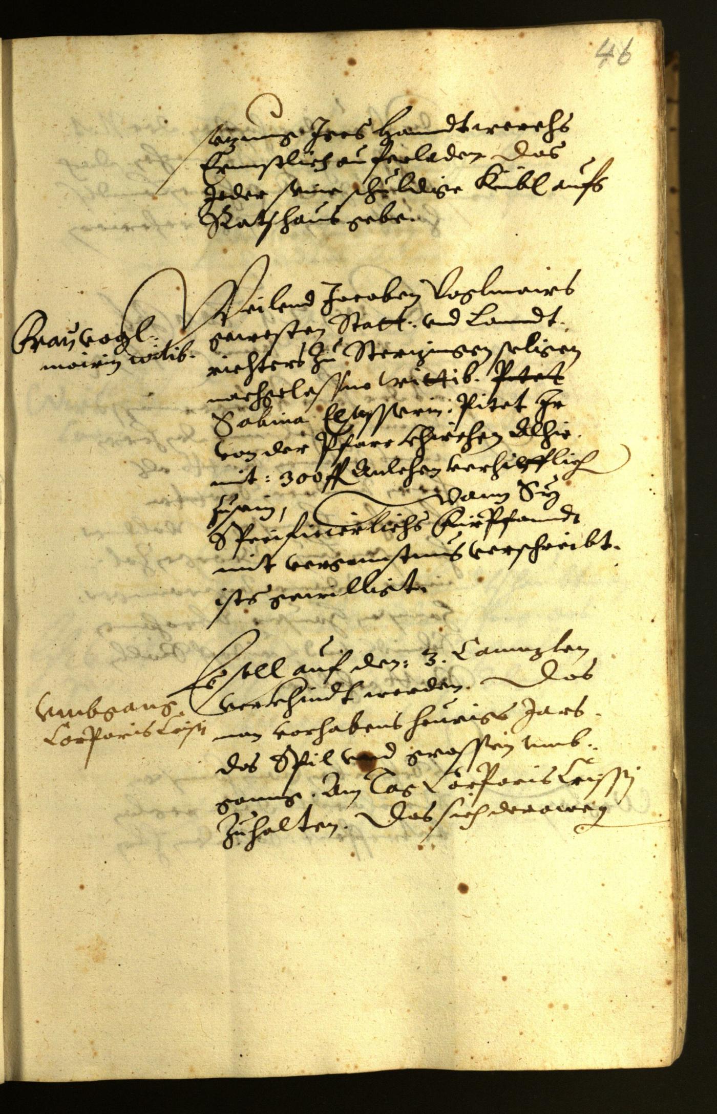 Stadtarchiv Bozen - BOhisto Ratsprotokoll 1624 