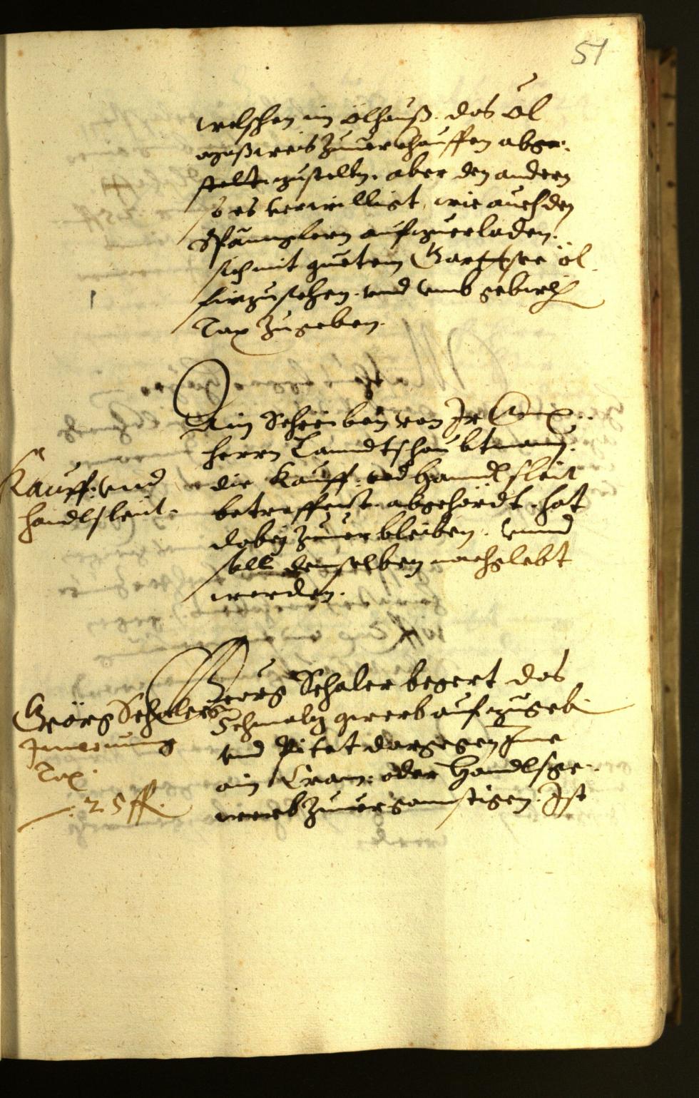 Stadtarchiv Bozen - BOhisto Ratsprotokoll 1624 