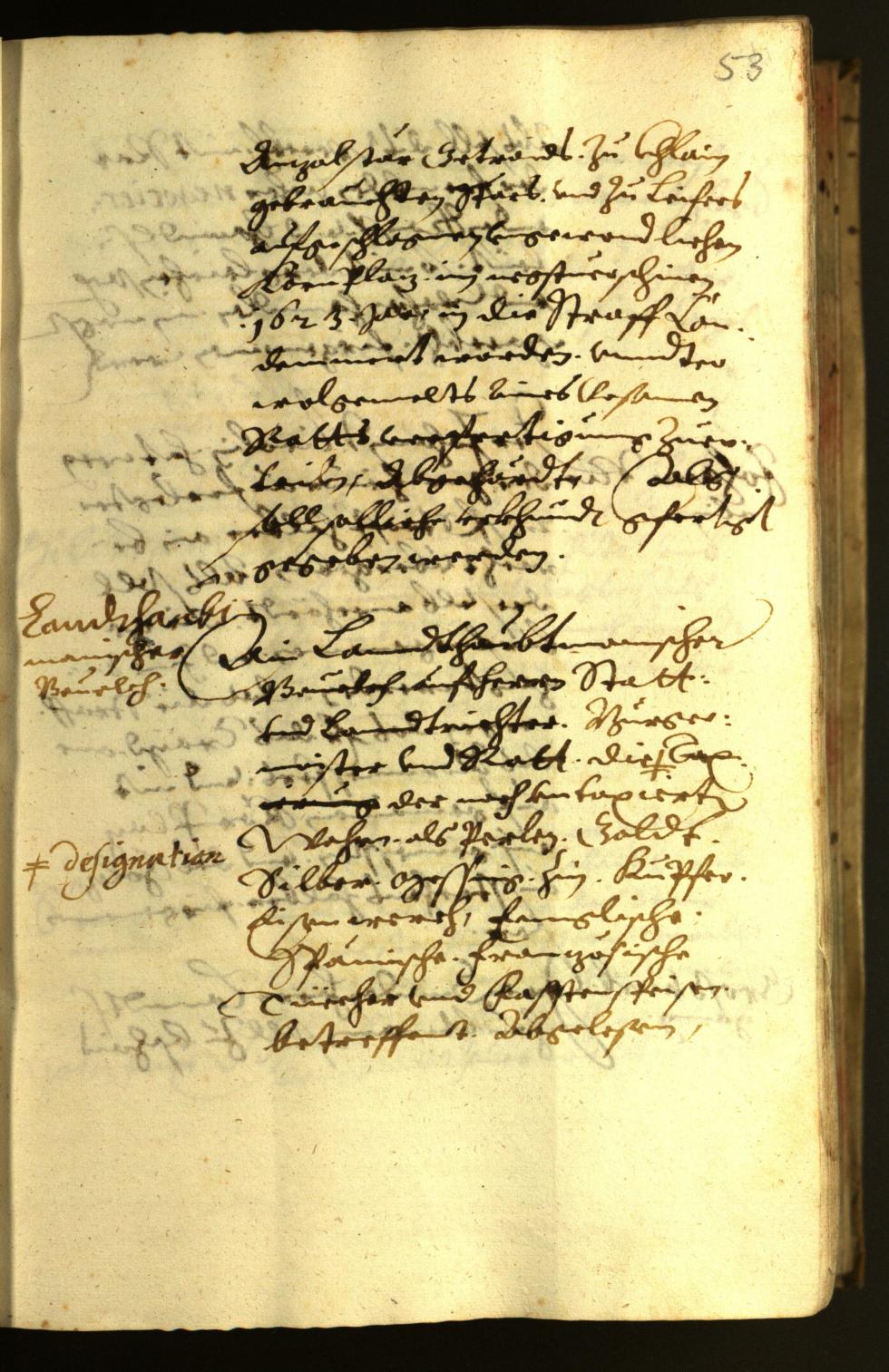 Stadtarchiv Bozen - BOhisto Ratsprotokoll 1624 