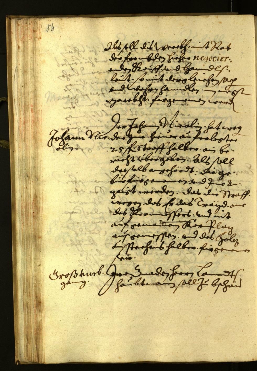 Stadtarchiv Bozen - BOhisto Ratsprotokoll 1624 