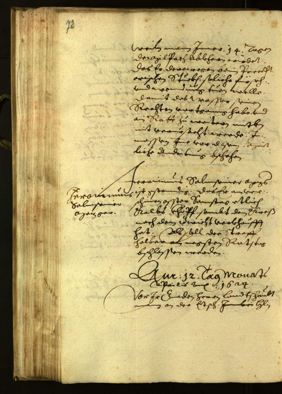 Civic Archives of Bozen-Bolzano - BOhisto Minutes of the council 1624 