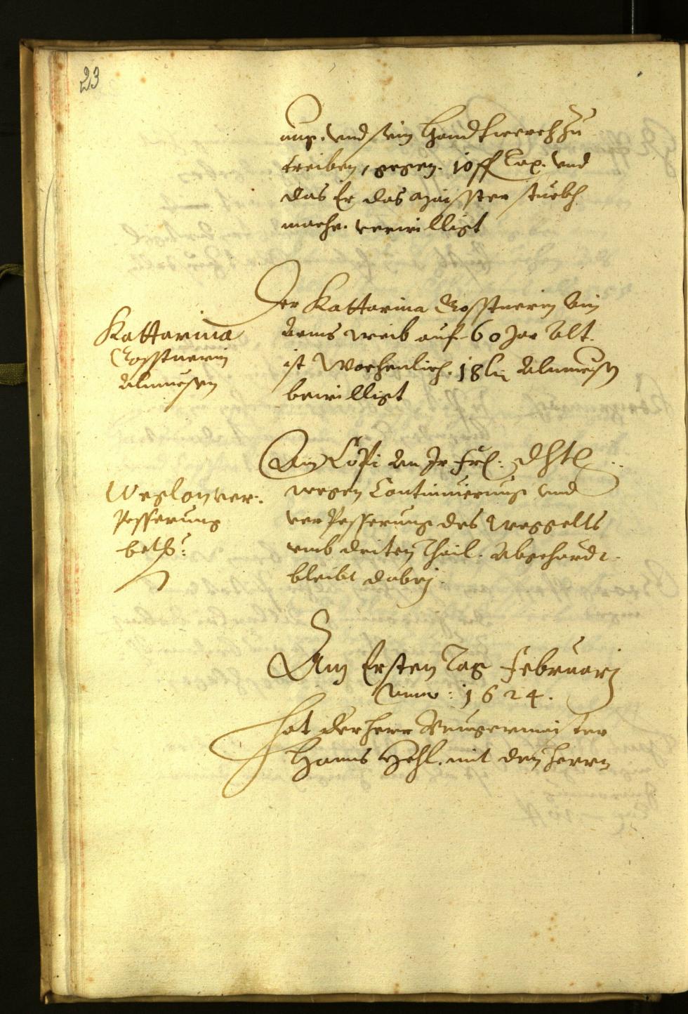 Civic Archives of Bozen-Bolzano - BOhisto Minutes of the council 1624 