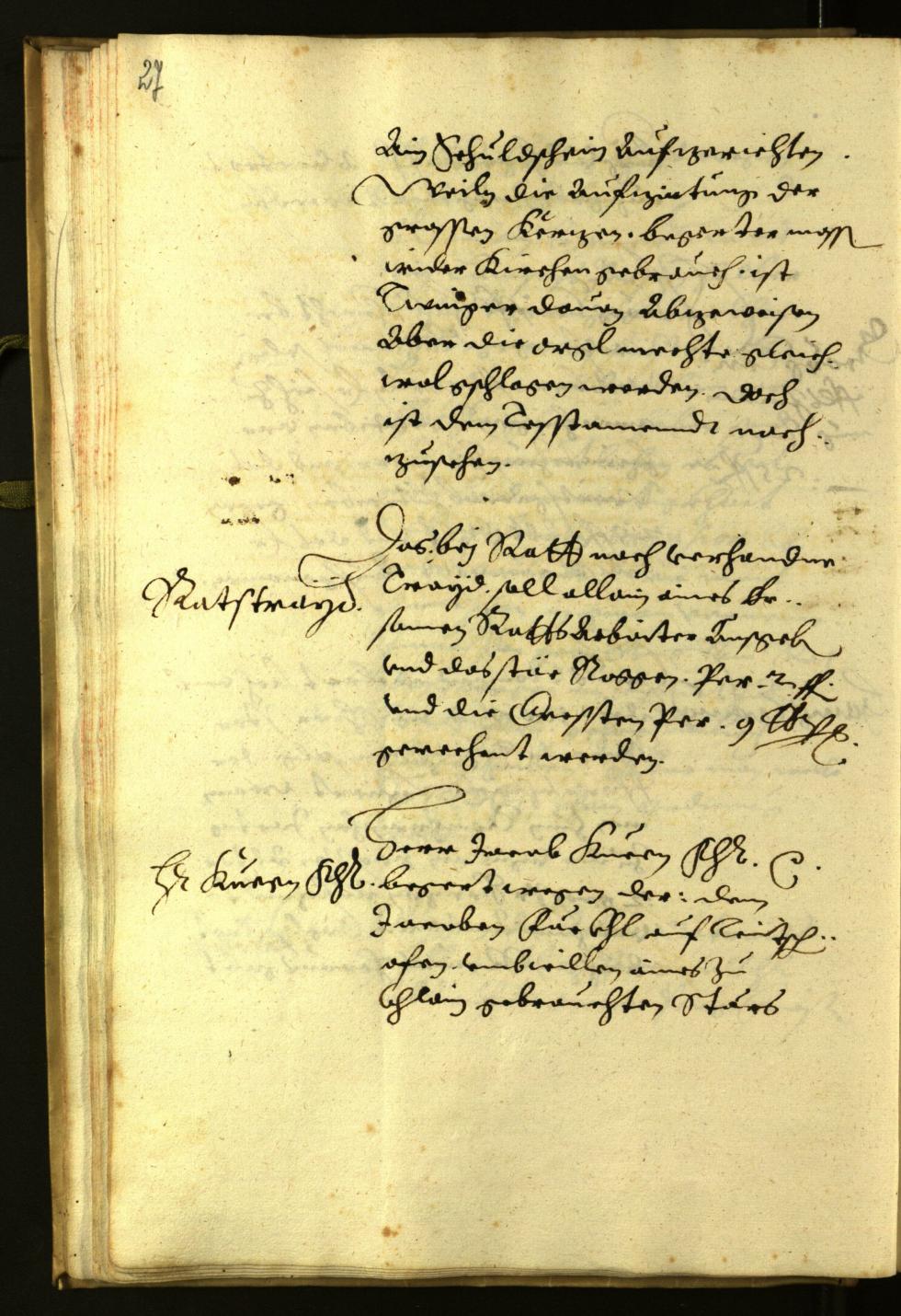 Civic Archives of Bozen-Bolzano - BOhisto Minutes of the council 1624 