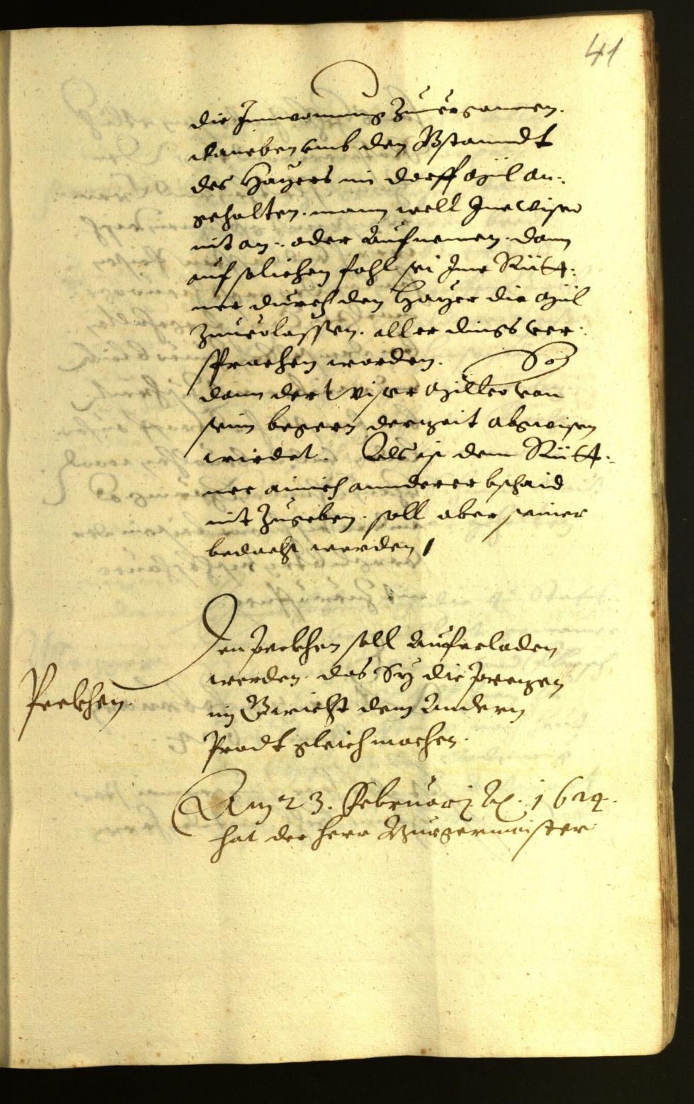 Civic Archives of Bozen-Bolzano - BOhisto Minutes of the council 1624 