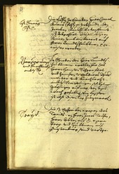 Stadtarchiv Bozen - BOhisto Ratsprotokoll 1624 - 