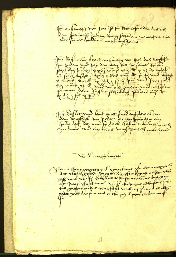 Civic Archives of Bozen-Bolzano - BOhisto Minutes of the council 1475 