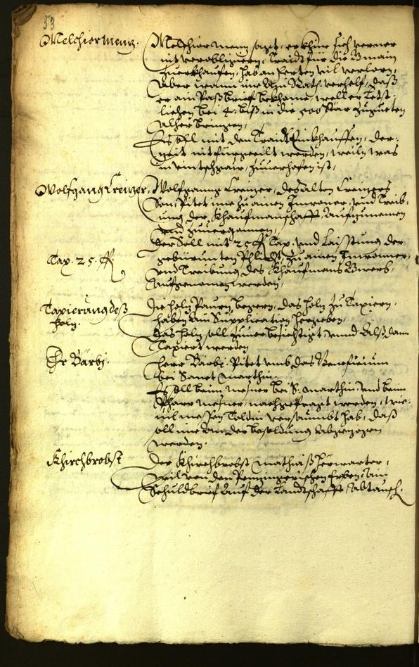 Civic Archives of Bozen-Bolzano - BOhisto Minutes of the council 1625 