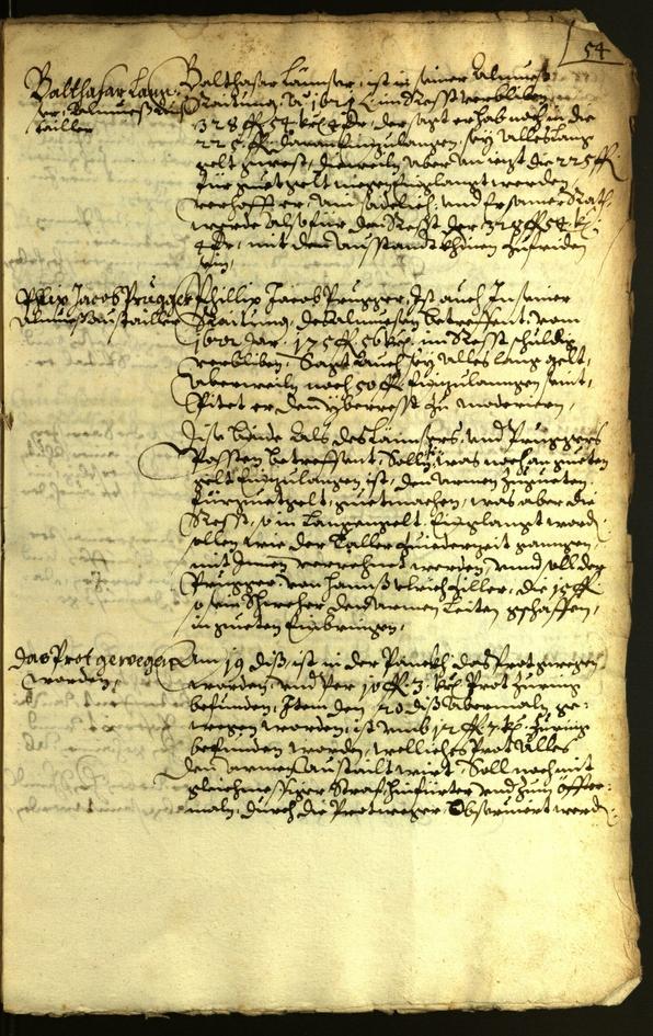 Civic Archives of Bozen-Bolzano - BOhisto Minutes of the council 1625 