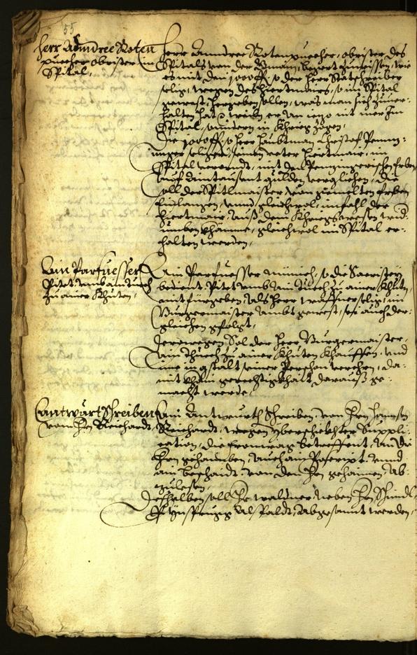 Civic Archives of Bozen-Bolzano - BOhisto Minutes of the council 1625 