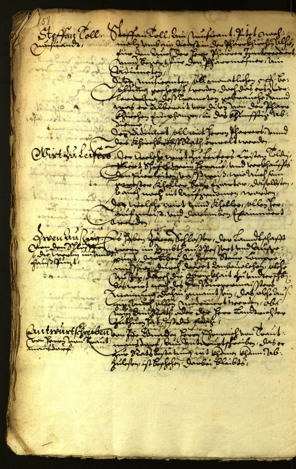 Civic Archives of Bozen-Bolzano - BOhisto Minutes of the council 1625 