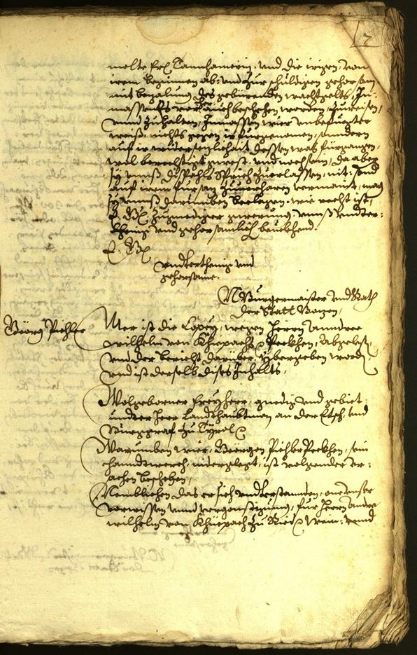 Civic Archives of Bozen-Bolzano - BOhisto Minutes of the council 1625 