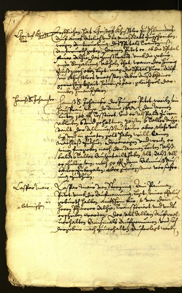 Civic Archives of Bozen-Bolzano - BOhisto Minutes of the council 1625 