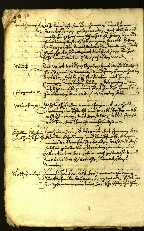 Civic Archives of Bozen-Bolzano - BOhisto Minutes of the council 1625 