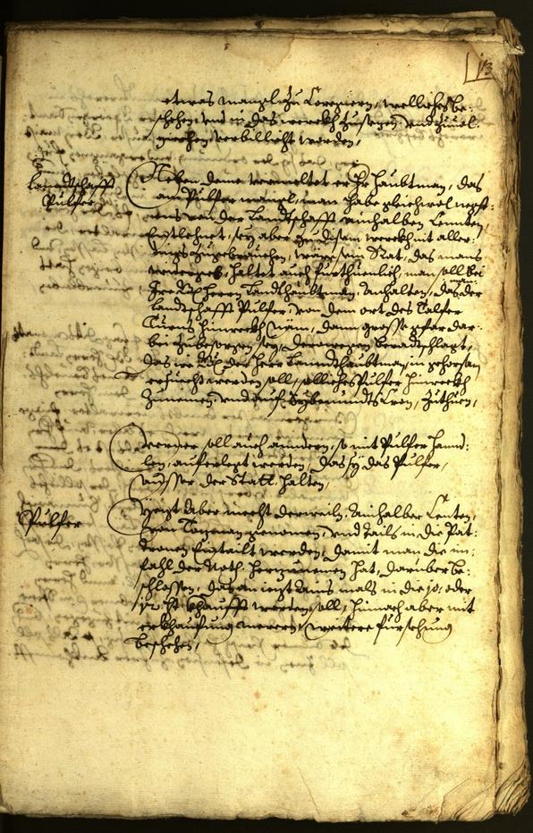 Civic Archives of Bozen-Bolzano - BOhisto Minutes of the council 1625 