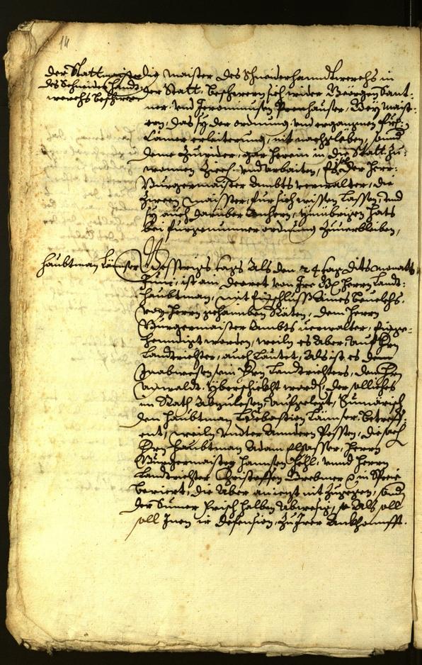 Civic Archives of Bozen-Bolzano - BOhisto Minutes of the council 1625 