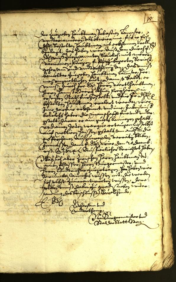 Civic Archives of Bozen-Bolzano - BOhisto Minutes of the council 1625 