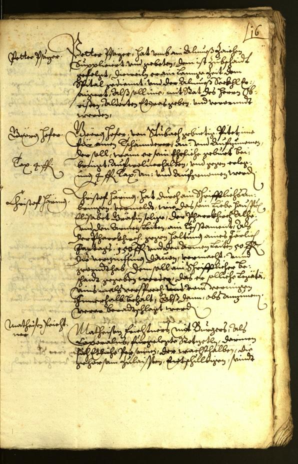 Civic Archives of Bozen-Bolzano - BOhisto Minutes of the council 1625 