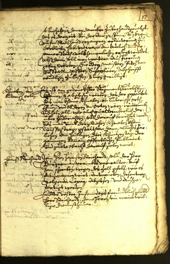 Stadtarchiv Bozen - BOhisto Ratsprotokoll 1625 