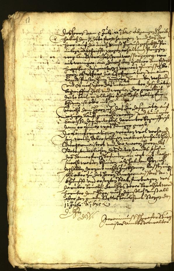 Civic Archives of Bozen-Bolzano - BOhisto Minutes of the council 1625 