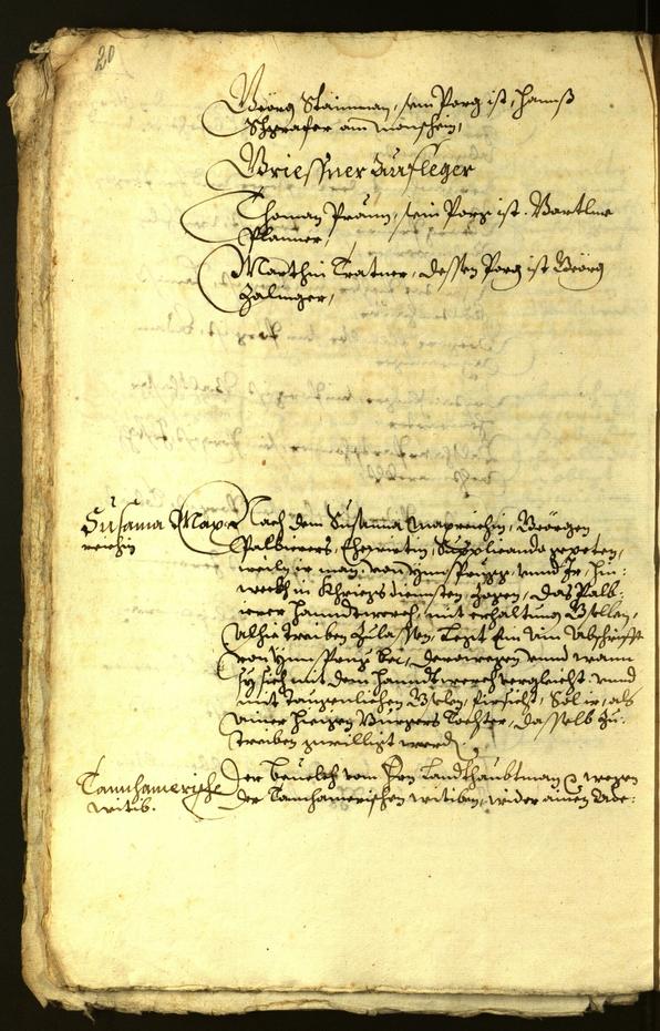 Civic Archives of Bozen-Bolzano - BOhisto Minutes of the council 1625 