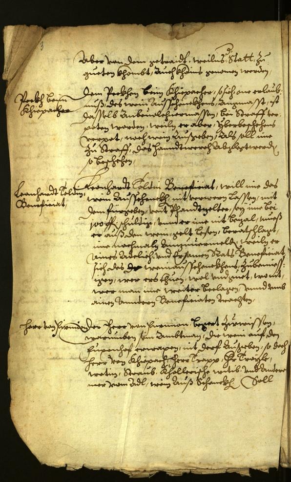 Civic Archives of Bozen-Bolzano - BOhisto Minutes of the council 1625 